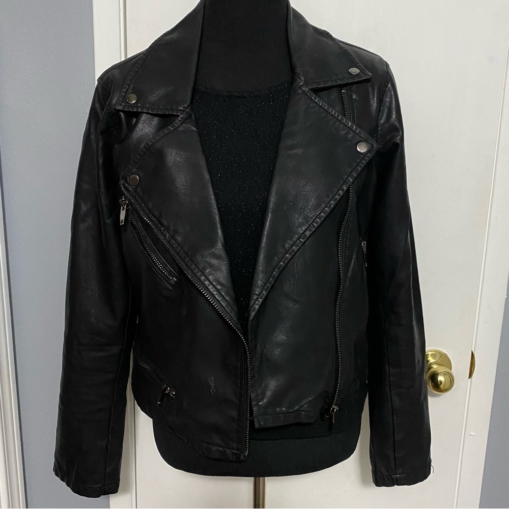 BLANK NYC leather jacket